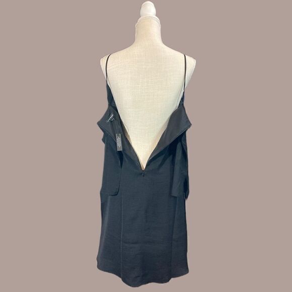 Black Paris Sunday Layered Shift Dress - Picture 4 of 7